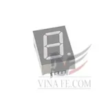 Led 7 đoạn màu đỏ 1.0inch 1 Số Âm chung